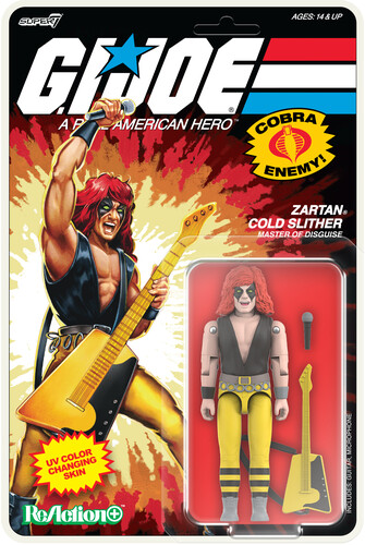 G.I. JOE REACTION+ WAVE 03 - ZARTAN COLD SLITHER