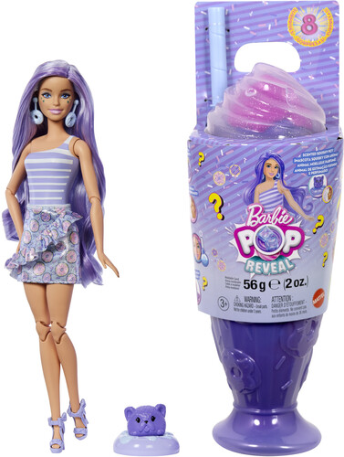 BARBIE POP REVEAL TREATS SERIES PURPLE DOLL