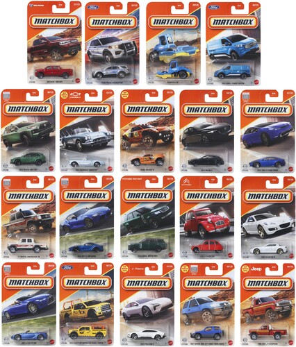 MATCHBOX 1 64 BASIC CAR COLLECTION C ASRT