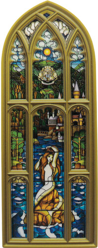 Harry Potter - Resin Plaque - Mermaid Stained Glass Window