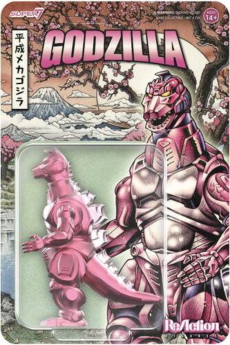 Super7 - Toho - ReAction Figures - Mechagodzilla '93 (Cherry Blossom Festival)