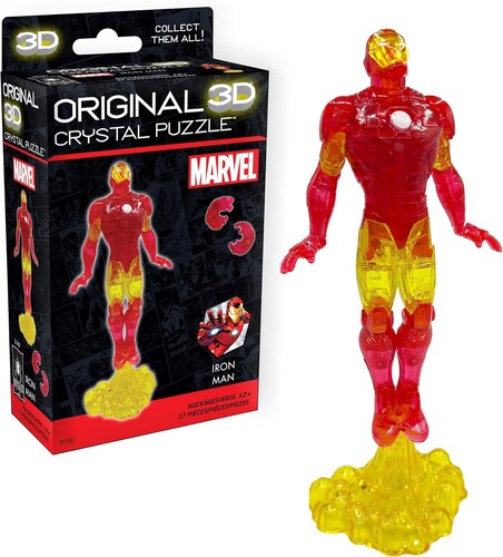 BEPUZZLED MARVEL IRON MAN 3D CRYSTAL PUZZLE