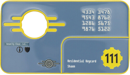 FALLOUT 4 - VAULT 111 LTD SECURITY KEYCARD REPLICA|alliance entertainment