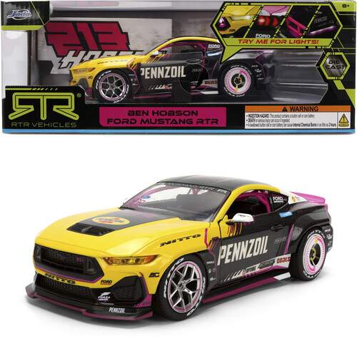 JADA TOYS - 1/ 24 2025 MUSTANG RTR 213 BEN HOBSON