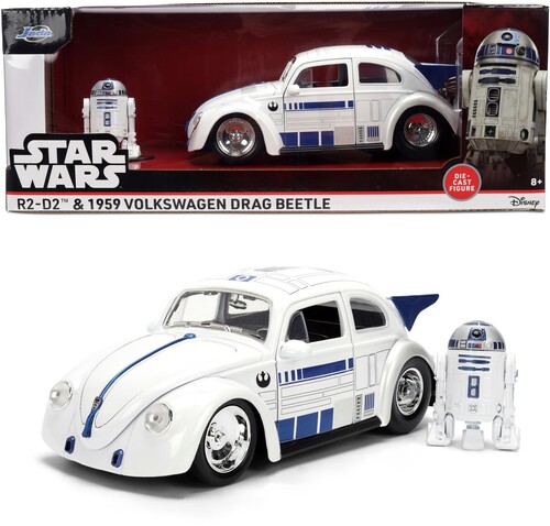 JADA 1/ 24 HWR SW 59 VW BEETLE & R2D2