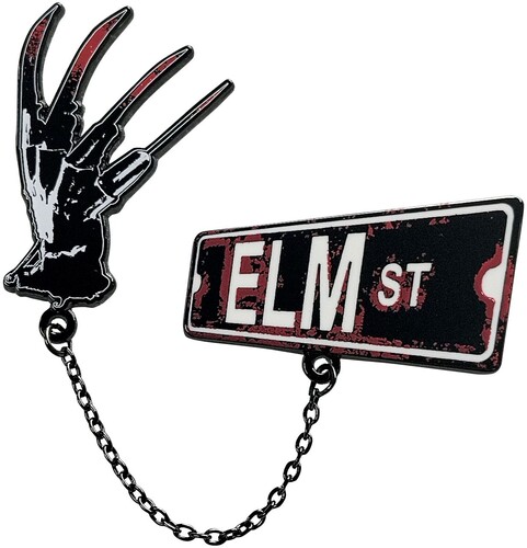 NIGHTMARE ON ELM ST PIN BADGE SET
