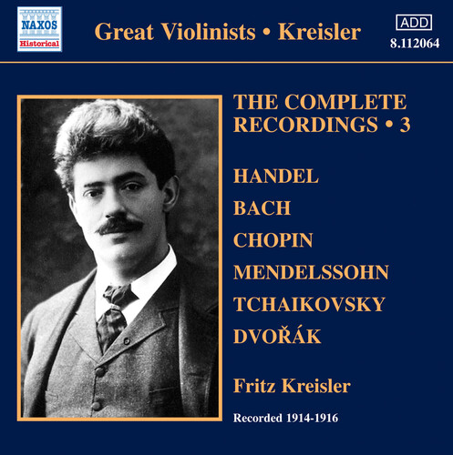 V 3: Kreisler - Complete Recor