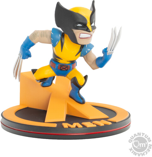 Quantum Mechanix QMx - X-Men - 4" Wolverine Q-Fig