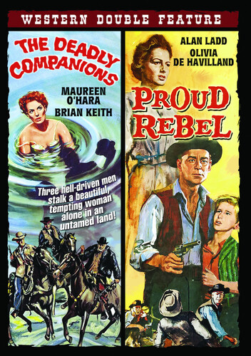 Western Double Feature: The Deadly Companions /  The Proud Rebel