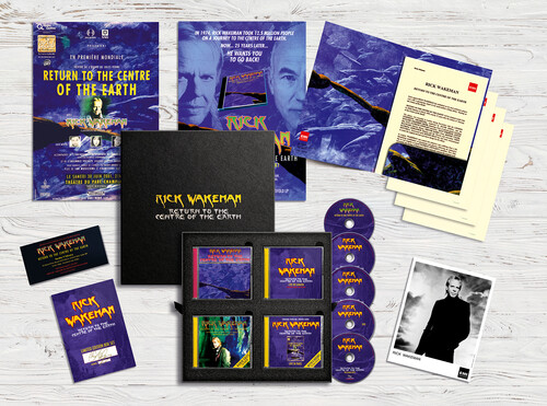 Return To The Centre Of The Earth (Deluxe Box 4CD+DVD, Press Pack, Photo, Posters) [Import]