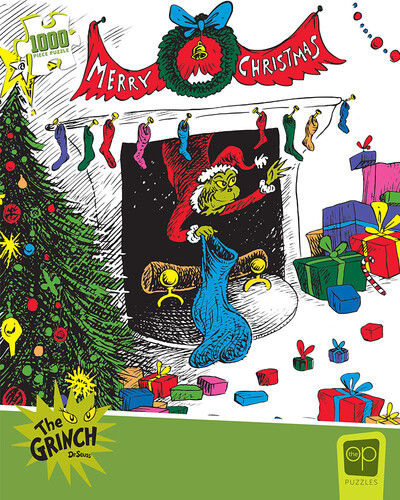 DR.SEUSS THE GRINCH MERRY GRINCHMAS 1K PC PUZZLE