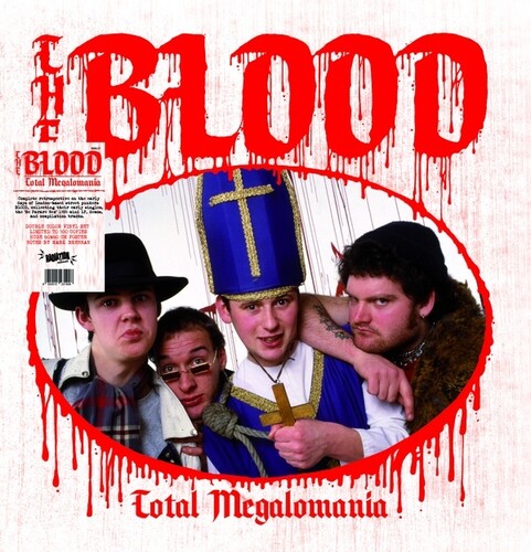 Blood - Total Megalomania vinyl record cover