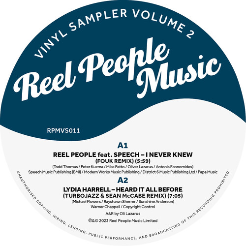 Reel People Music : Vinyl Sampler Vol. 2 / Various - Reel People Music : Vinyl Sampler Vol. 2 / Various