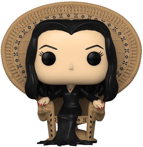 POP PREM ADDAMS FAMILY CLASSIC MORTICIA IN CHAIR