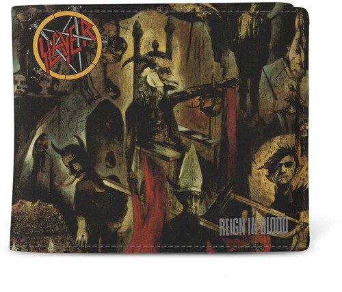 ROCKSAX SLAYER REIGN IN BLOOD WALLET BLK