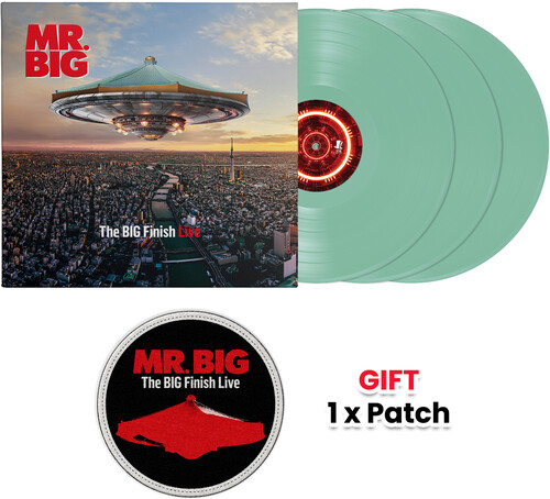 The BIG Finish Live - Mint 3LP + Gift &quot;Embroidery Patch&quot;