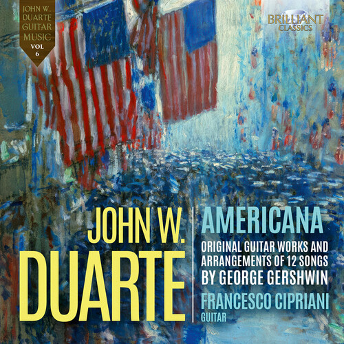 Francesco Cipriano - Duarte: Americana Original Guitar Works vinyl record cover