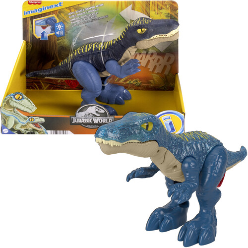 Fisher-Price Imaginext Jurassic World T.Rex XL – Dinosaurio Gigante De 24 Cm Para Niños De 3 A 8 Años