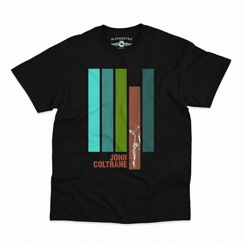 John Coltrane - Jazz - Heavy Cotton T-Shirt - XL Black