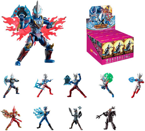 Blokees - Ultraman - Galaxy Version S - 01: Return of the Light Force Model Kit 12ct Display