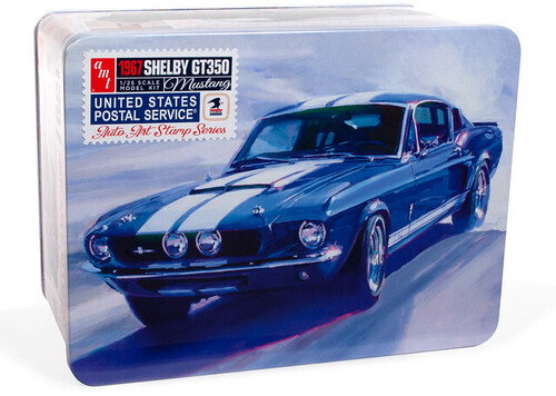 1967 Shelby GT350 (USPS Stamp Series Collector Tin) AMT Model Kit