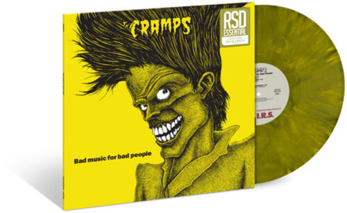 Cramps - Bad Music For Bad People (Blk) (Ofv) vinyl record cover
