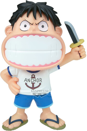 ONE PIECE BIG SOFVIMATES MONKEY D LUFFY FIGURE