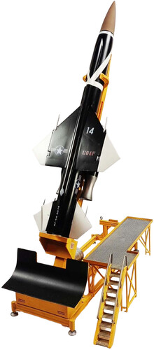 Boeing IM-99 Bomarc Ground-to-Air Guided Missile with Launch Platform 1/56 Scale Model Kit