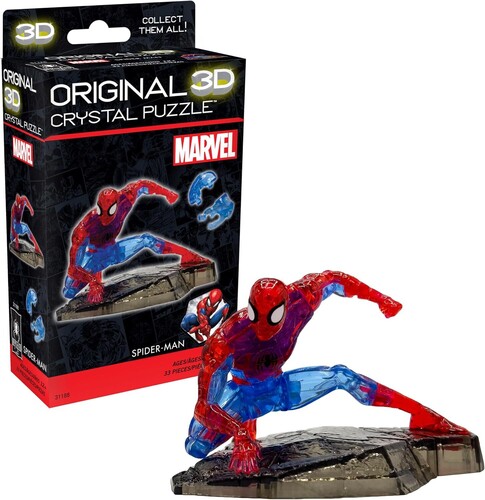 BEPUZZLED MARVEL SPIDER-MAN 3D CRYSTAL PUZZLE