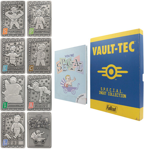 FALLOUT - SPECIAL PERK CARD INGOT COLL ALBUM