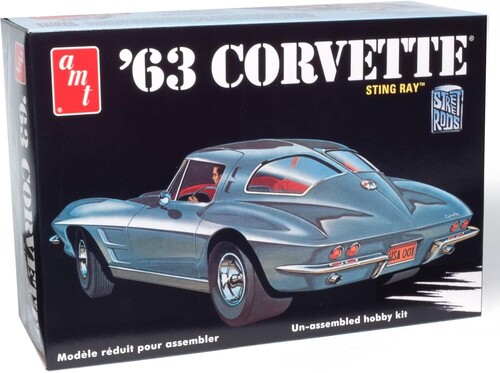 AMT 1963 Chevy Corvette 1/25 Scale Model Kit