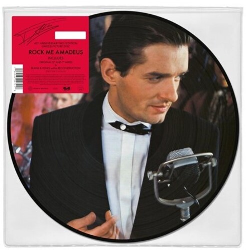 Falco - Rock Me Amadeus vinyl record cover