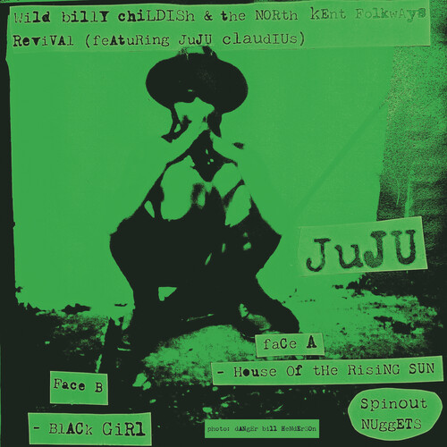 Billy Childish & North Kent Folkways Revival - House Of The Rising Sun / Black Girll vinyl record cover