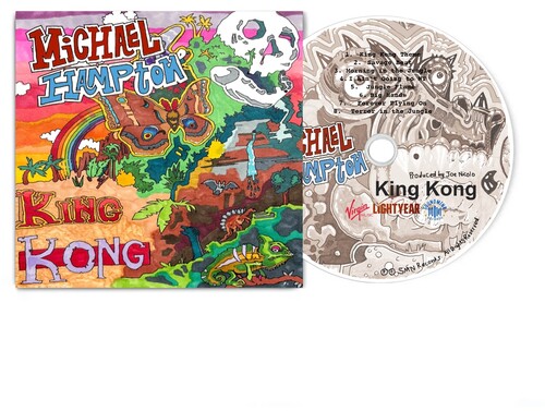 Michael Hampton - King Kong vinyl record cover