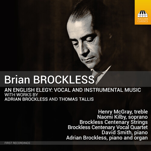 Brockless Centenary Strings - Brian Brockless: English Elegy vinyl record cover