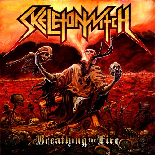 Skeletonwitch - Breathing The Fire vinyl record cover