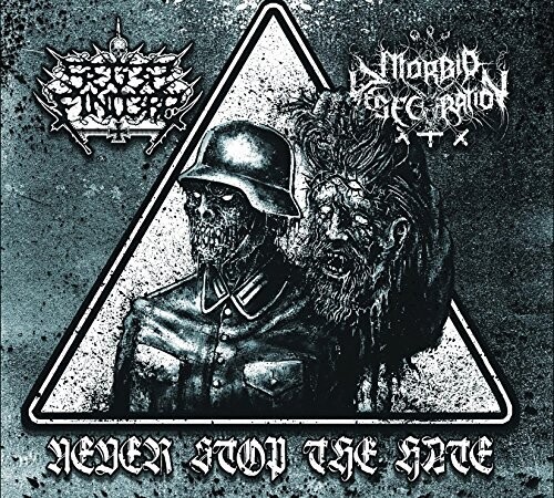 NEVER STOP THE HATE SPLIT