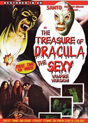 Santo in the Treasure of Dracula (The Sexy Vampire)