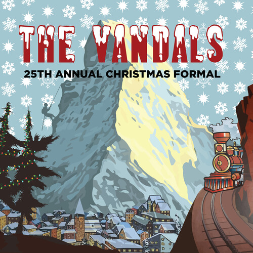 Vandals - 25th Annual Christmas Formal - Red & Black Marble