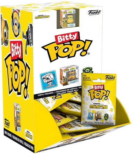FUNKO Bitty POP! Singles: Minions (One Random Bitty Pop! Per Purchase)