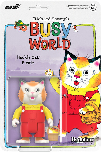 RICHARD SCARRY WAVE 02 - HUCKLE CAT (OVERALLS)|alliance entertainment