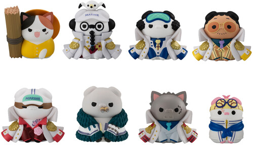 Megahouse -  One Piece - Mega Cat Project - Nyan Piece Nyan! ver. Luffy vs Marines (One Random Figure per Perchase)
