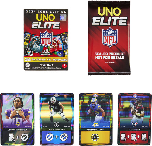 UNO NFL ELITE DRAFT PACK
