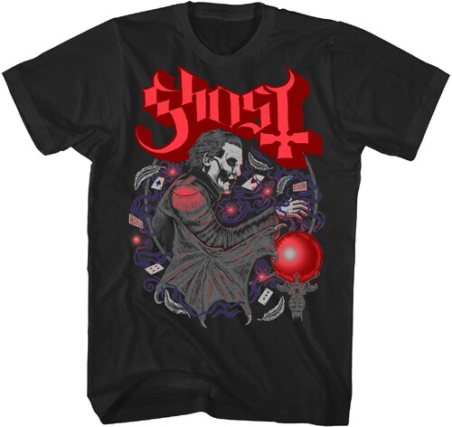 Ghost - Copia Magic Cards T-Shirt - Large Black TS4407GOSA3