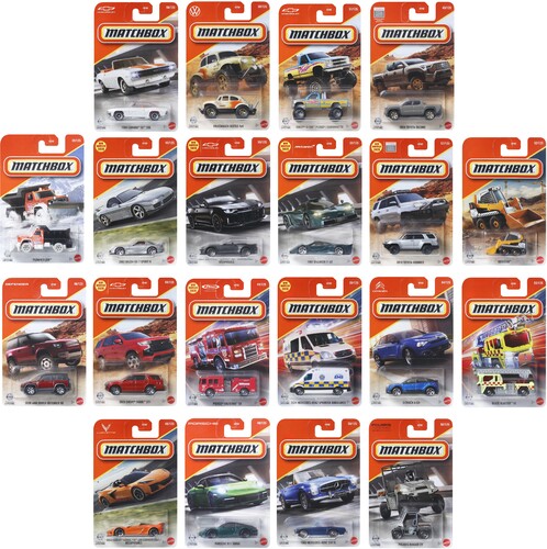 MATCHBOX 1 64 BASIC CAR COLLECTION F ASRT