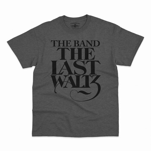 BAND BLACK LAST WALTZ T-SHIRT HEATHER GREY SMALL