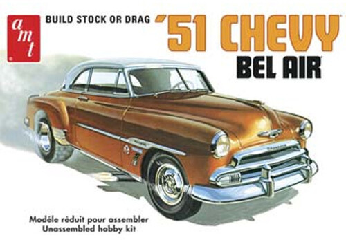 AMT 1951 Chevy Bel Air 1/25 Scale Model Kit
