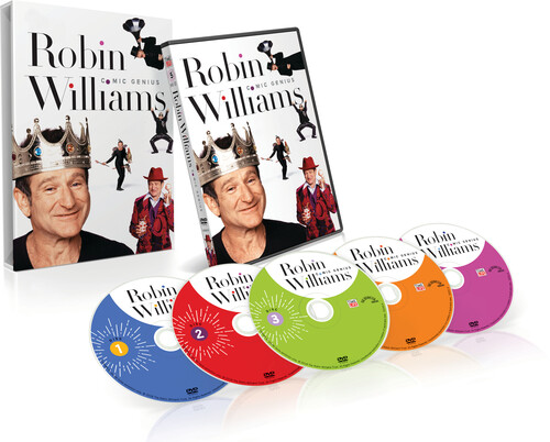 Robin Williams Comic Genius 5DVD [Walmart] - Robin Williams Comic Genius 5dvd [Walmart] (5pc)