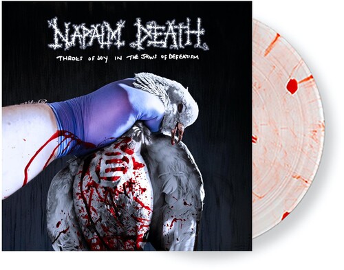 Napalm Death - Throes Of Joy In The Jaws Of Defeatism [Indie Exclusive Limited Edition Stressed Sanguine Blood Smear LP]