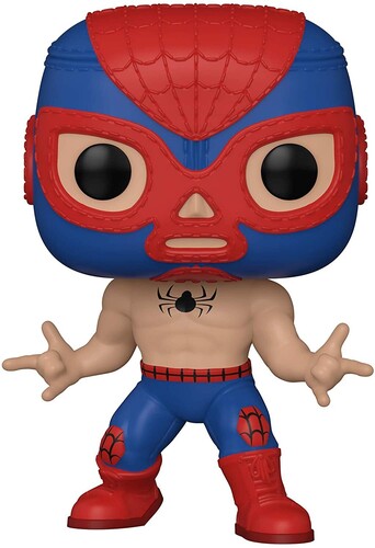Funko Pop! Marvel: - FUNKO POP! MARVEL: Luchadores- Spider-Man